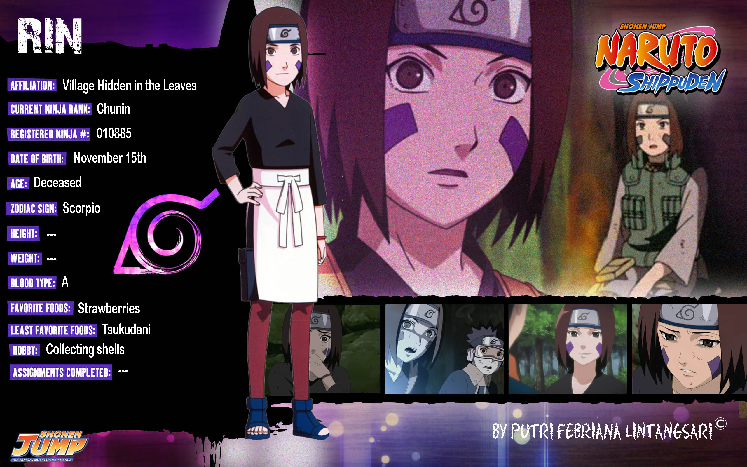 nohara rin wallpaper 2560x1600 by putrifeb on DeviantArt