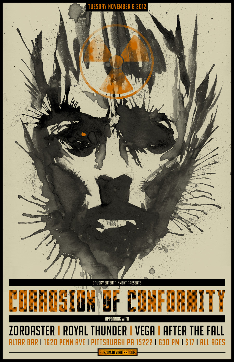 CORROSION OF CONFORMITY TOUR POSTER