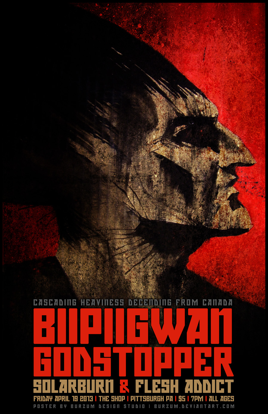 BIIPIIGWAN GODSTOPPER POSTER