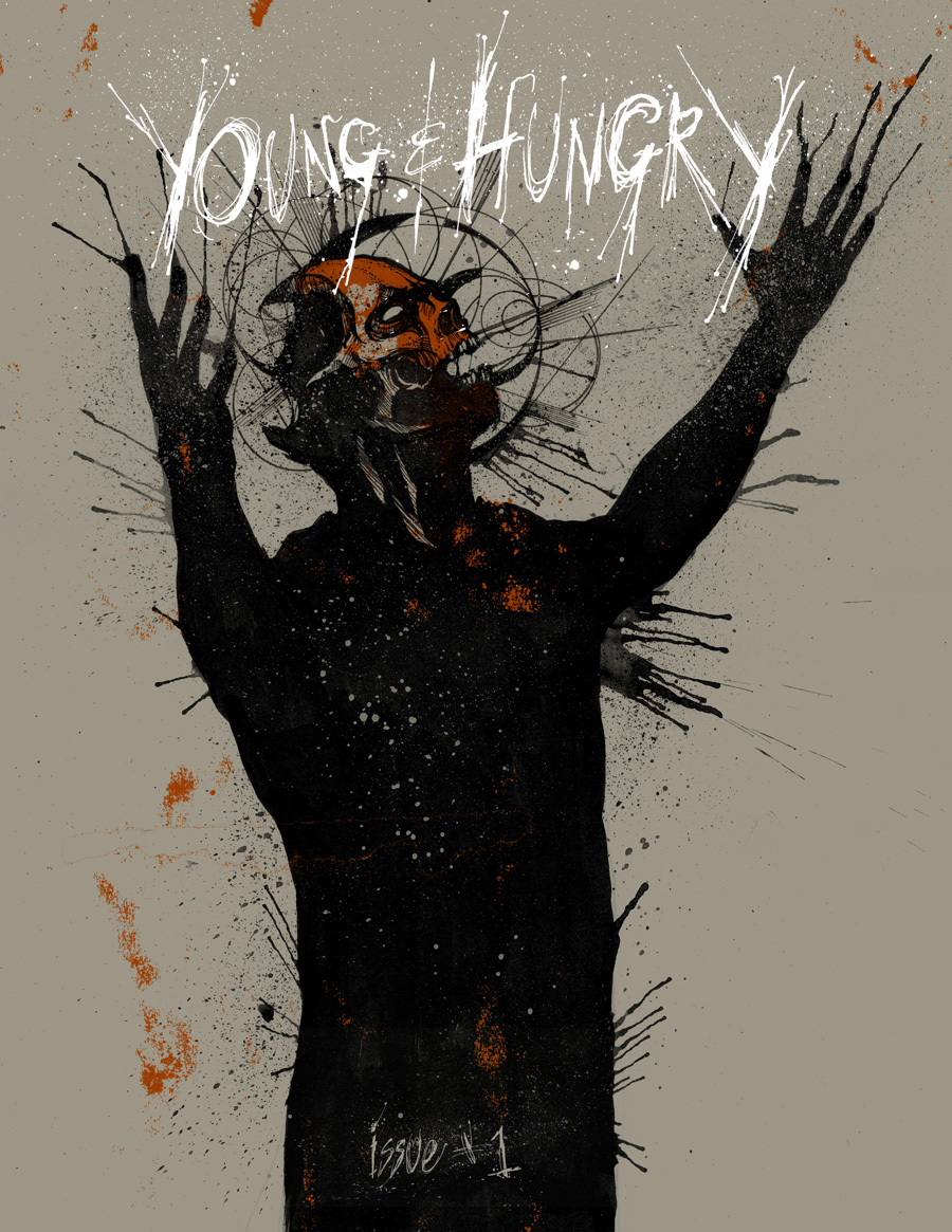 YOUNG AND HUNGRY ZINE COVER