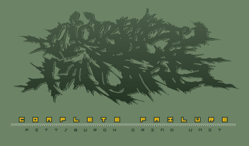 COMPLETE FAILURE LOGO 2 by GreyAriaDesignStudio on DeviantArt