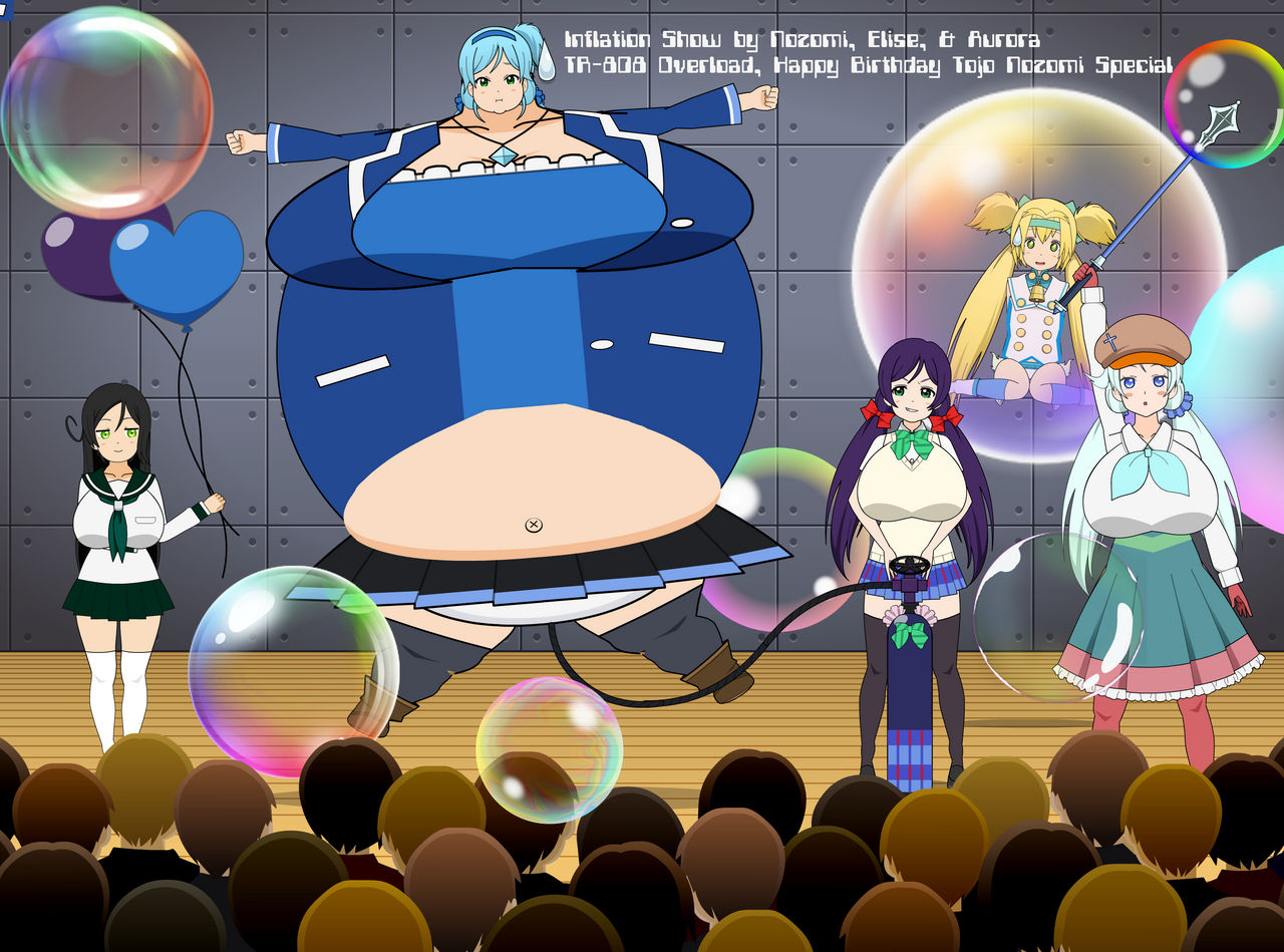 Aurora Inflation Inflation Show by Nozomi, Elise, and Aurora by LXC808 on DeviantArt