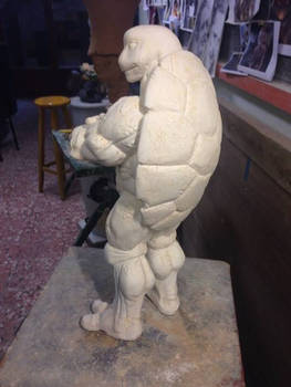 Michaelangelo in White