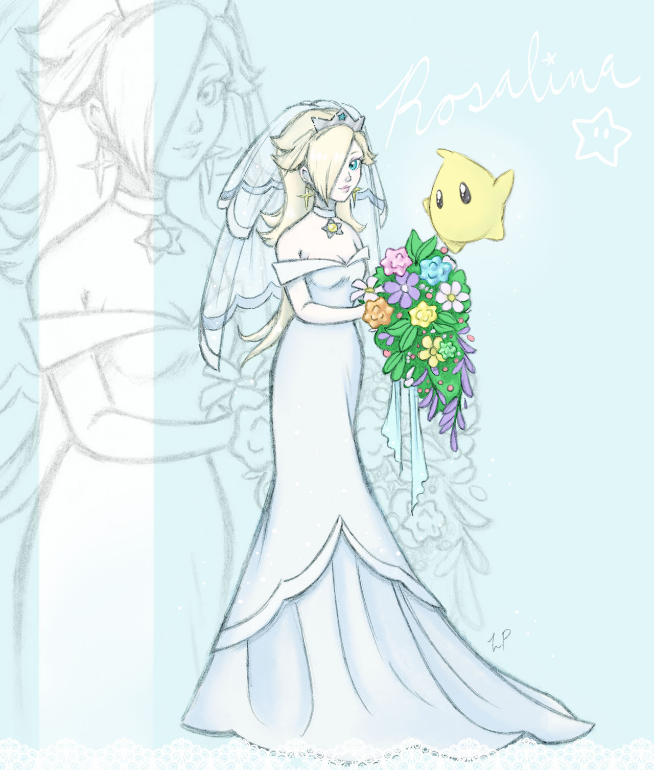Wedding Rosalina by Whisperite on DeviantArt