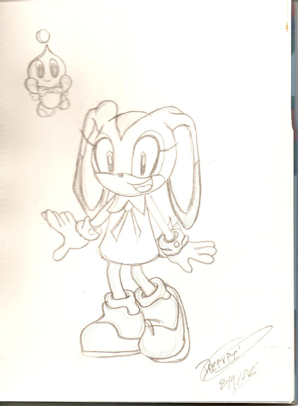 Cream The Rabbit Drawing Guide Cream the Rabbit by Trypaw44100 on DeviantArt