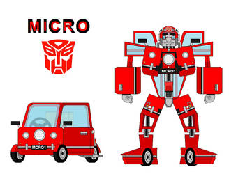 Micro the Peel P50 Autobot by me vk 