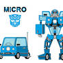 Micro the Peel P50 Autobot 2.0 by me