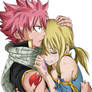 Lucy x Natsu Coloreado