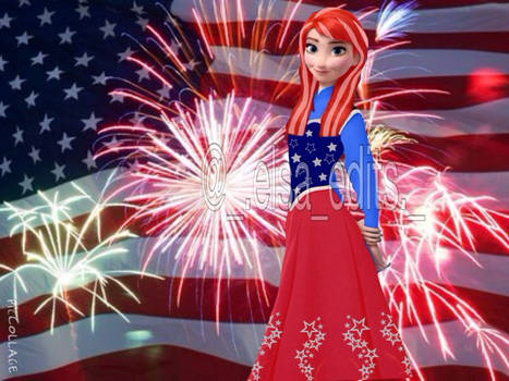 American Flag Anna