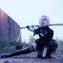 2B cosplay (Nier Automata)