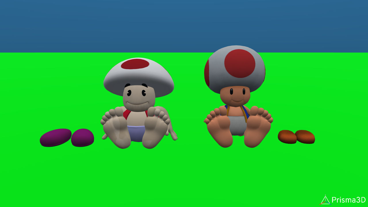 2 Toads And Their Soles by sheepsgobaah on DeviantArt