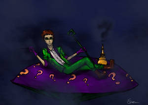 Riddler in Wonderland by Soirema-pl Riddler in Wonderland by Soirema-pl