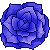 Blue Rose Icon by ScaredyAsh006