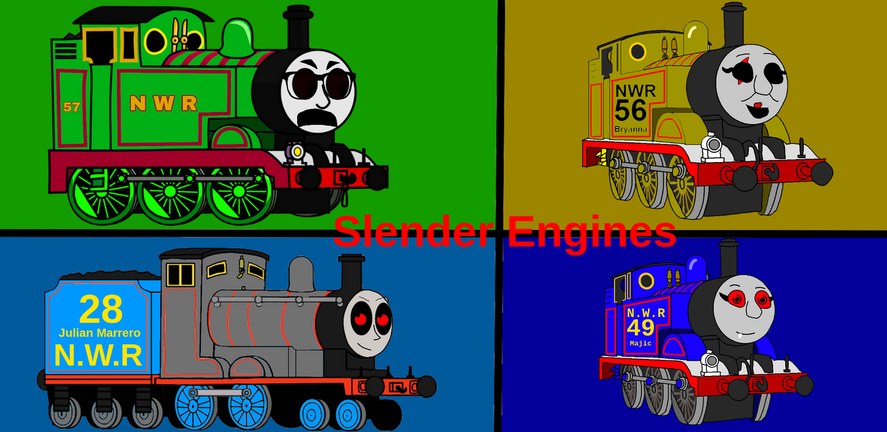 Slender Engines by KaizillaTheBeavowl on DeviantArt