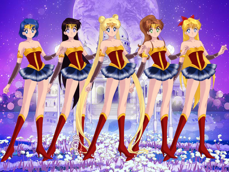 Inner Senshi as Wonder Woman pt 2