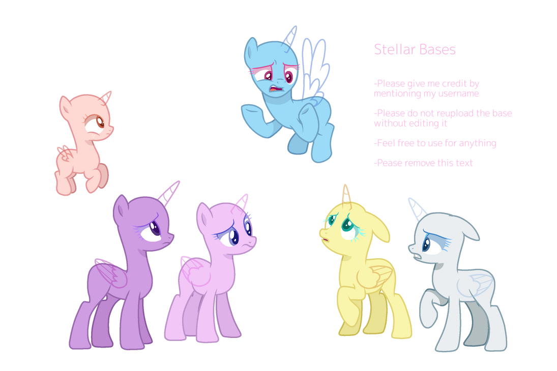Mlp Base Items MLP Base No. 1 by StellarGleam on DeviantArt