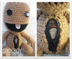 Sackboy with Zipper Pouch by Ami-Amour