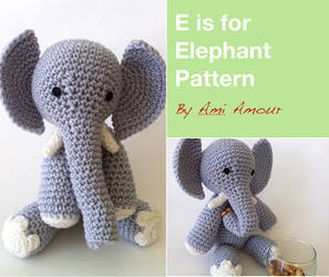 E is for Elephant Pattern