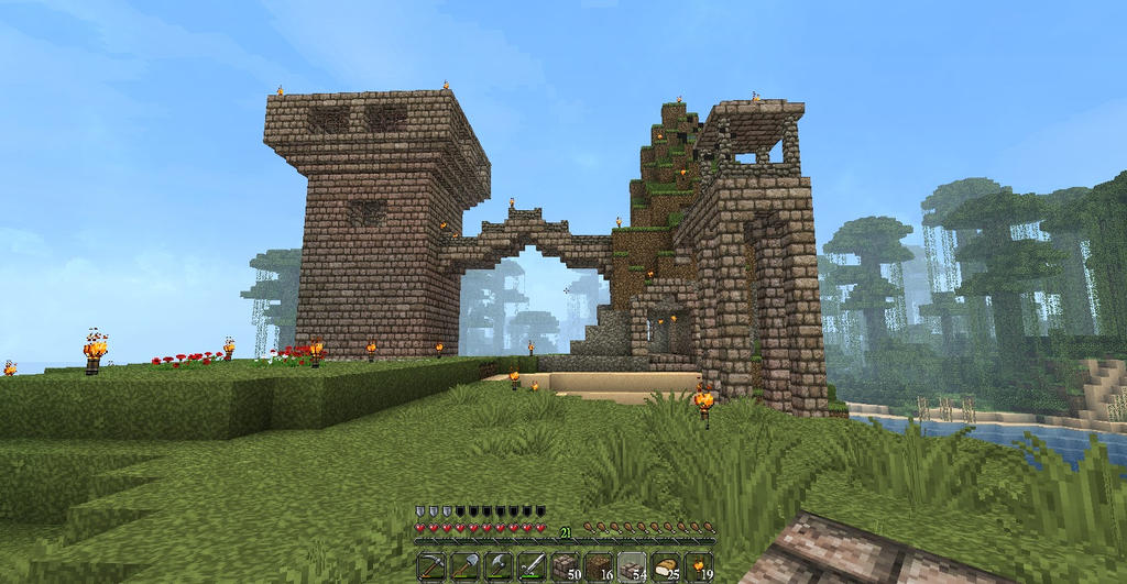 Minecraft Outpost Shape Outpost by sidster21 on DeviantArt