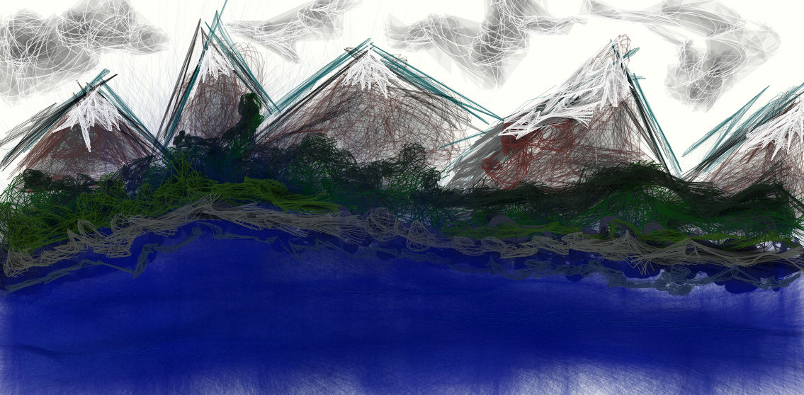 Mountains Deviant muro by HerosmashDexter on DeviantArt