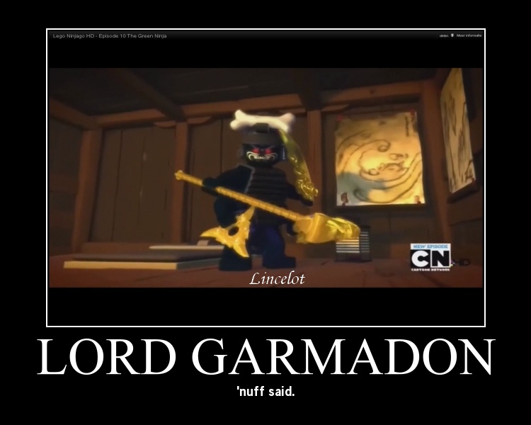 Lord Garmadon motivator