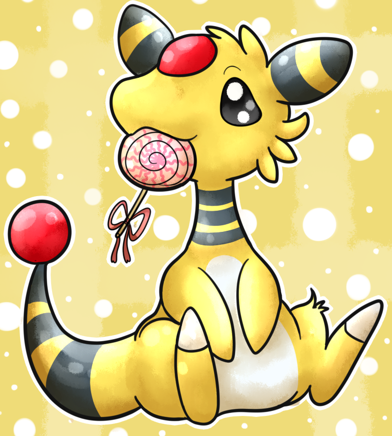 Belated Birthday gift: Ampharos