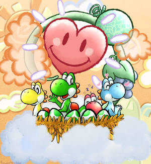 Yoshis! [Screenshot Redraw]