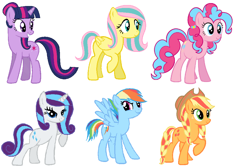 The Mane Six (My Style)