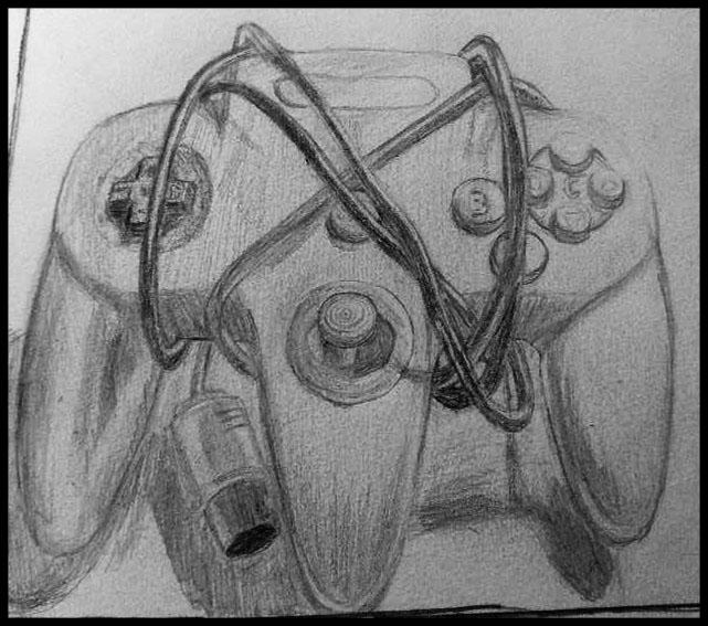 N64 Controller Sketch by Dstoner on DeviantArt
