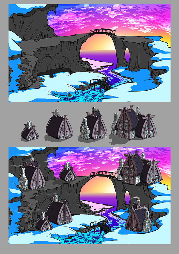 Level Game Abstract game level concept art by WowHowStudio on DeviantArt