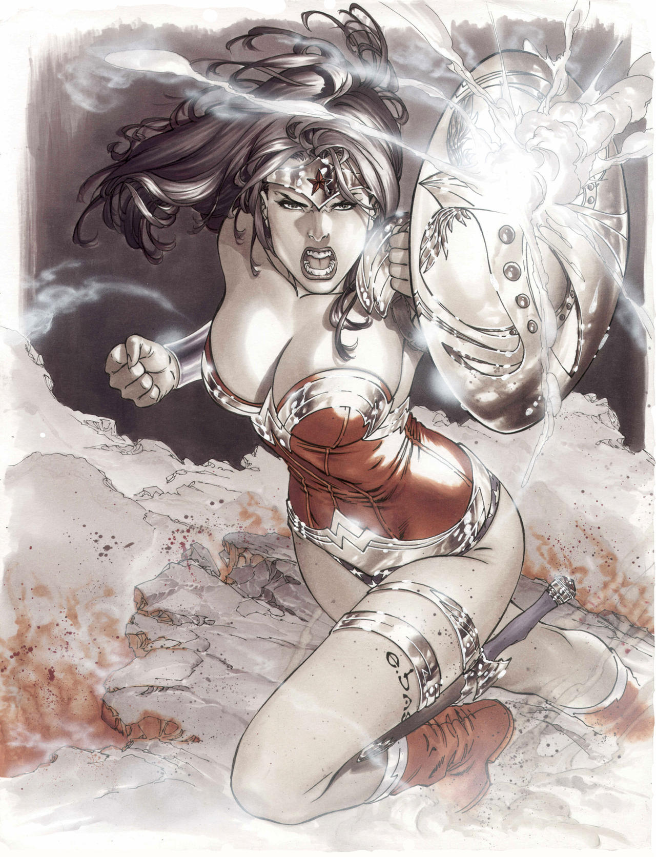 battle wonder woman