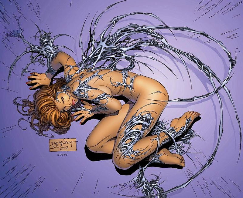 e.Bas Witchblade fetal position by ebas