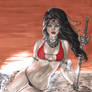 ebas copic Wonder Woman Beach 