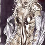 White Queen Phoenix5 copic sketch by eBas