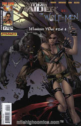 TombRaider and the Wolfman cover 