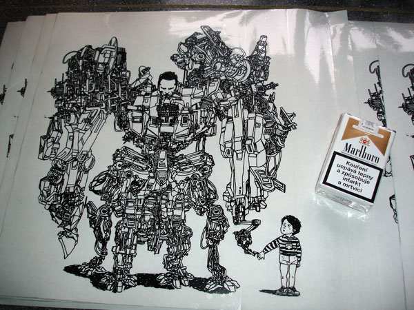 robodad screenprint