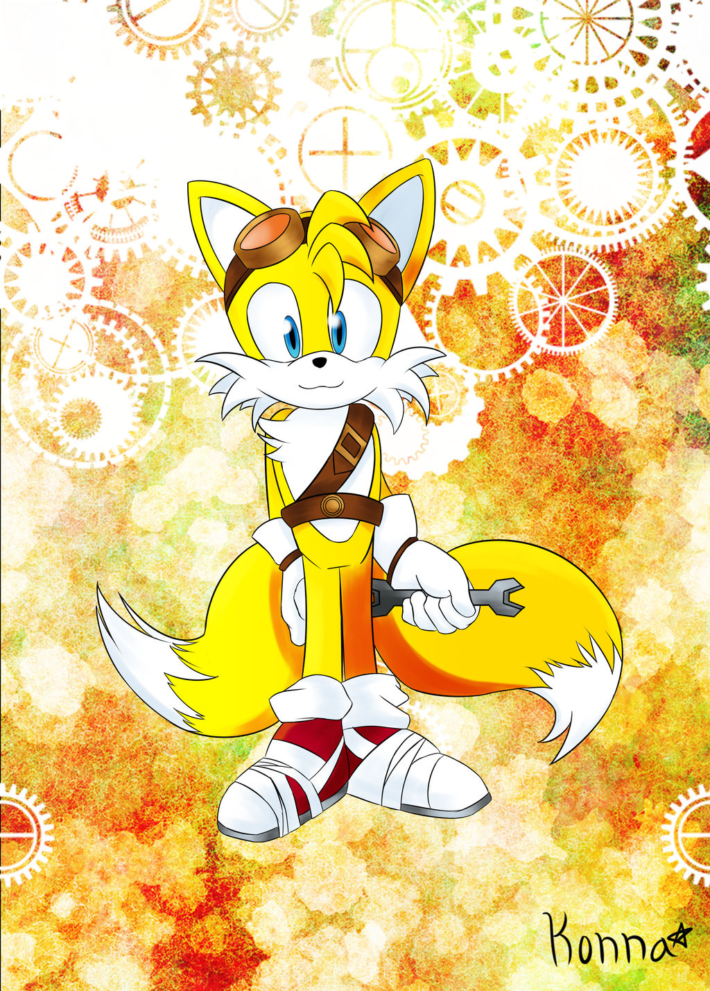 Tails Boom by KonKonna on DeviantArt