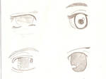 Eyes Sketch 2 by ccoolchic1