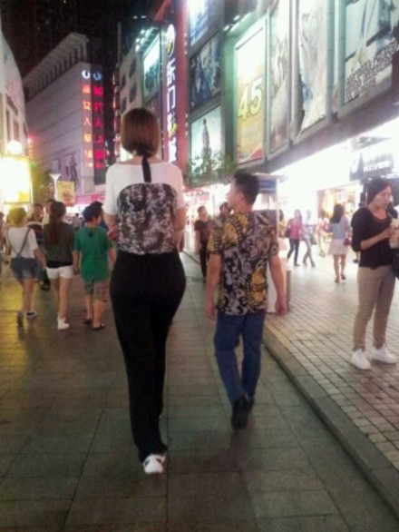Tall chinese girl