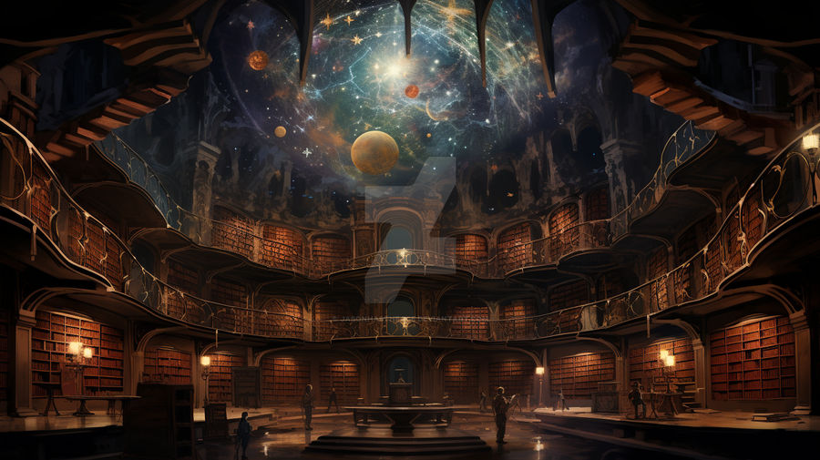 Infinite library by Jasonhastheace on DeviantArt