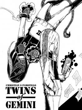 twins of gemini cover design