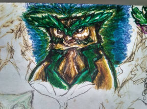 Bush Owl my Decidueye colored concept