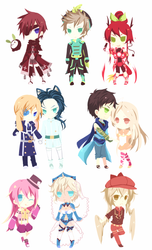 sum MAGE chibis