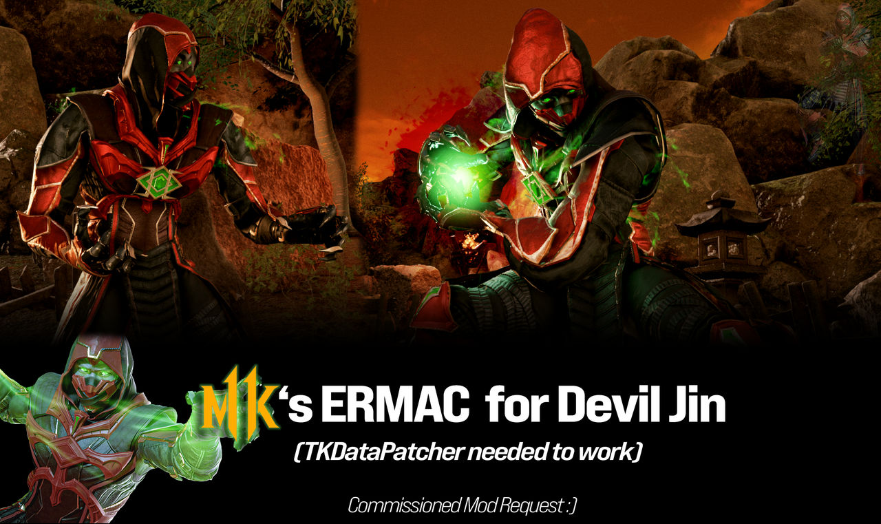 Mk11 Mod Graphics MK11's Ermac for Devil Jin Mod by Sonny4546 on DeviantArt