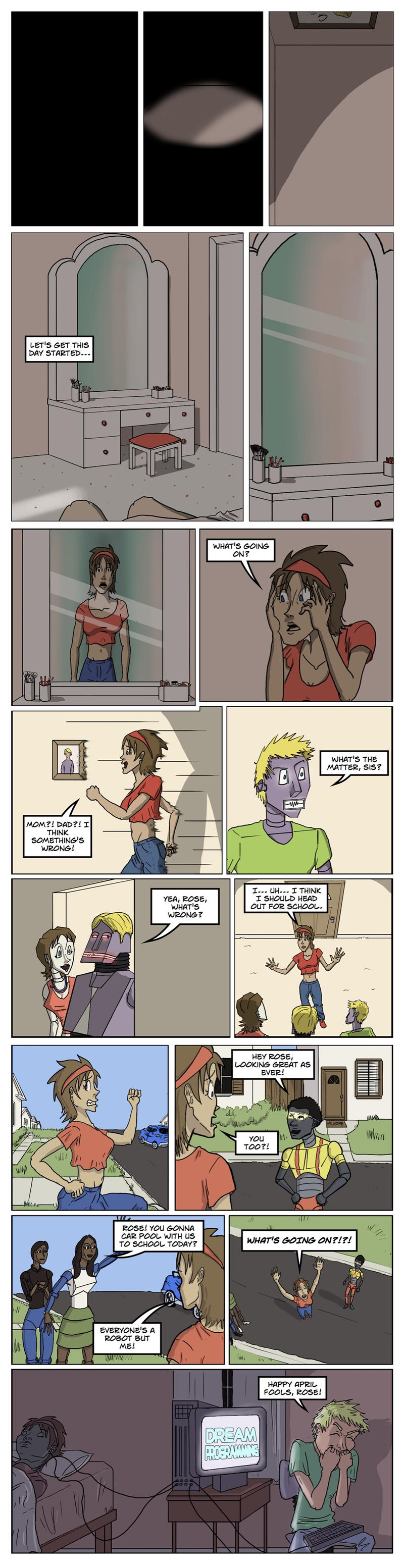 April Fools Roses April Fools, Rose! by Vearce on DeviantArt
