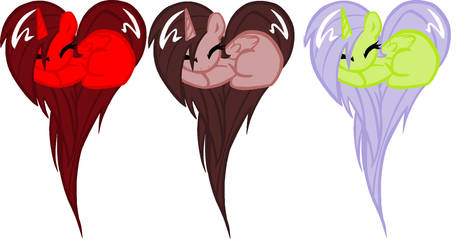 Heart Pony Adoptables! (OPEN)