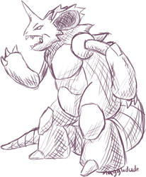 Nidoking Sketch