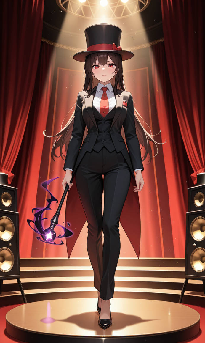 Magic Stage Characters Magic on Stage by RBArtandLiterature on DeviantArt