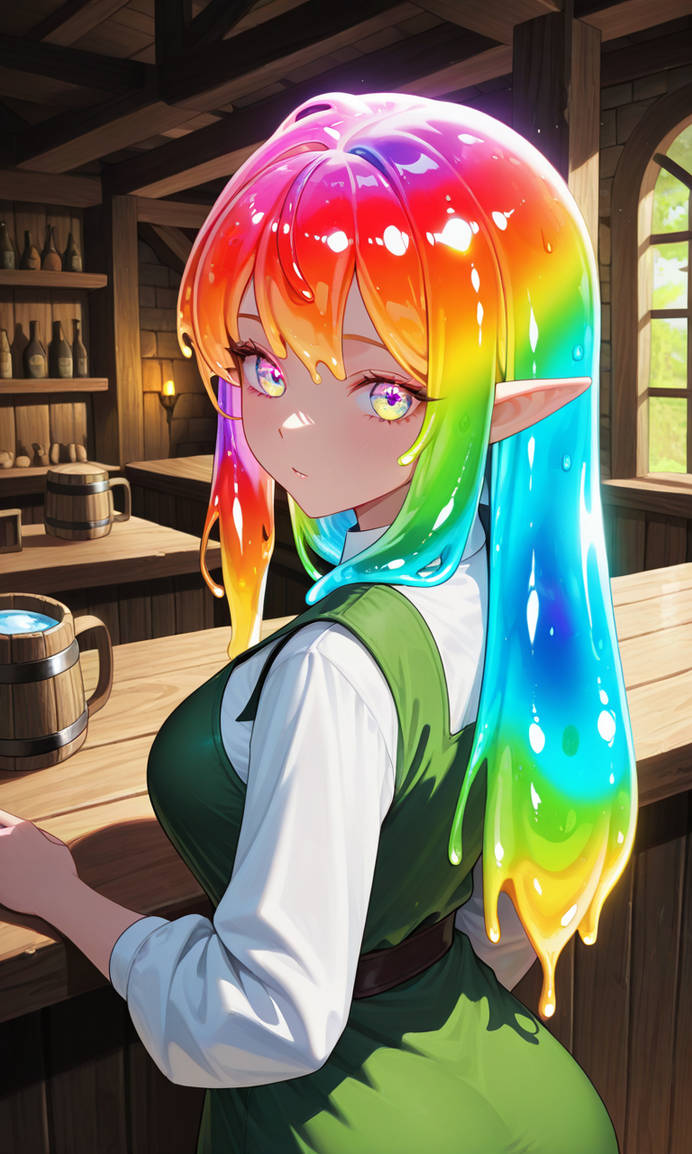 Elf Fu An Elf at the Tavern 3 by RBArtandLiterature on DeviantArt