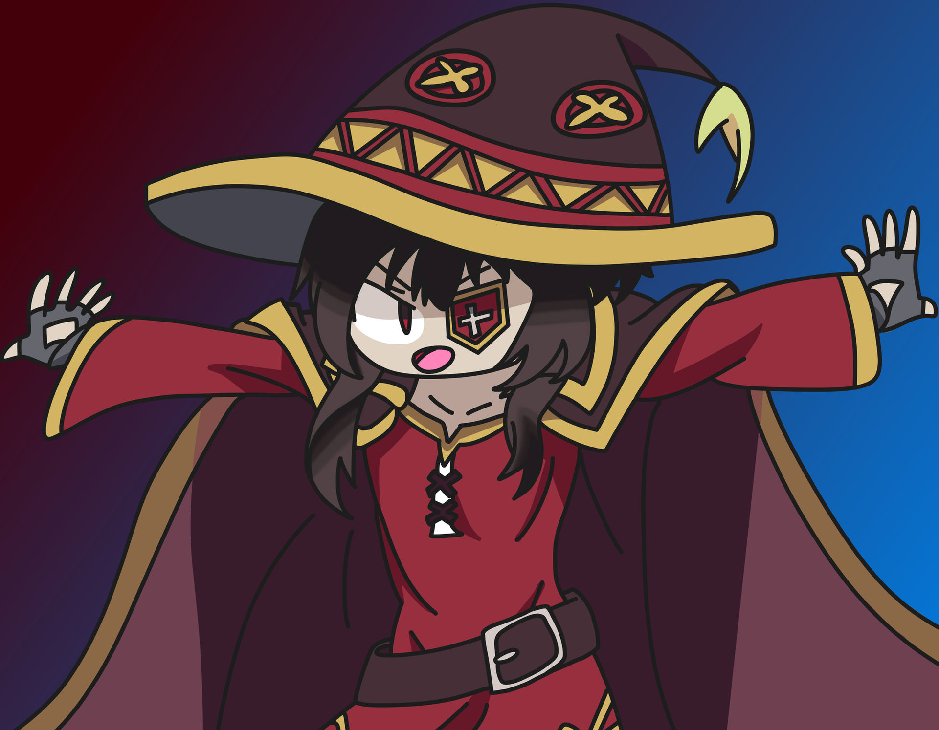 Froot Megumin Megumin by SpongeySauce69 on DeviantArt